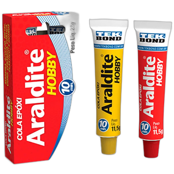 Adesivo Araldite Hobby 10min 16g - Tekbond