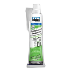 Silicone Acético Transparente 50g - Tekbond