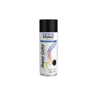 Tinta Spray Preto Fosco - Tekbond