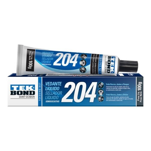 Adesivo Veda Rosca Semi Secativo Tk204 Tekbond 100 Gr