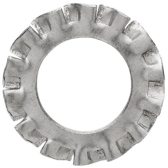 Arruela Dentada Externa Din 6798A Inox Milimetro