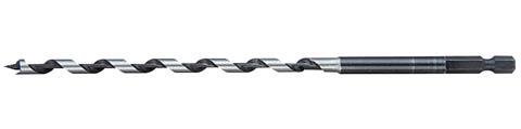 Broca para Madeira 16X200 3 Pontas Serpentina Encaixe 1/4 Makita D-16047