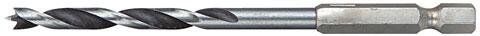 Broca para Madeira 6Mm 3 Pontas Encaixe 1/4 Makita D15899