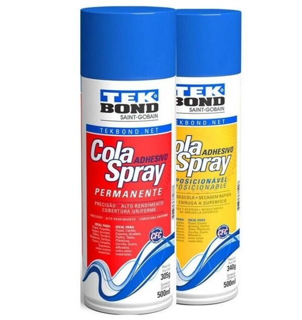 Cola de Contato Spray 500Ml Tekbond