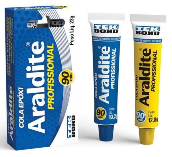 Cola Epóxi Araldite Profissional 23Gr 90 Minutos