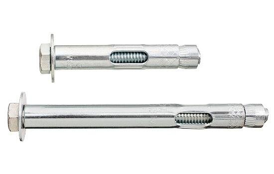 Cumbador Om Omega com Parafuso em Aço Zincado