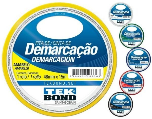 Fita para Demarcação 48Mmx15Mt Tekbond