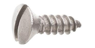 Parafuso Atarrachante Oval Fenda Din 7973 Inox 304