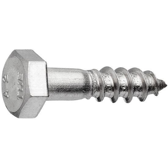 Parafuso Madeira Soberbo Sextavado Inox 304