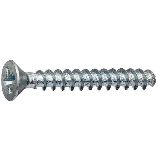 Parafuso Plastic Chata Phillips Zincado