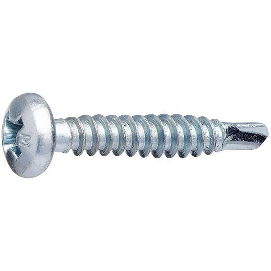 Parafuso Ponta Broca Panela Phillips Din 7981 Zincado