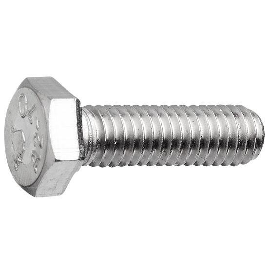 Parafuso Sextavado Inox 304 Rosca Total Polegada