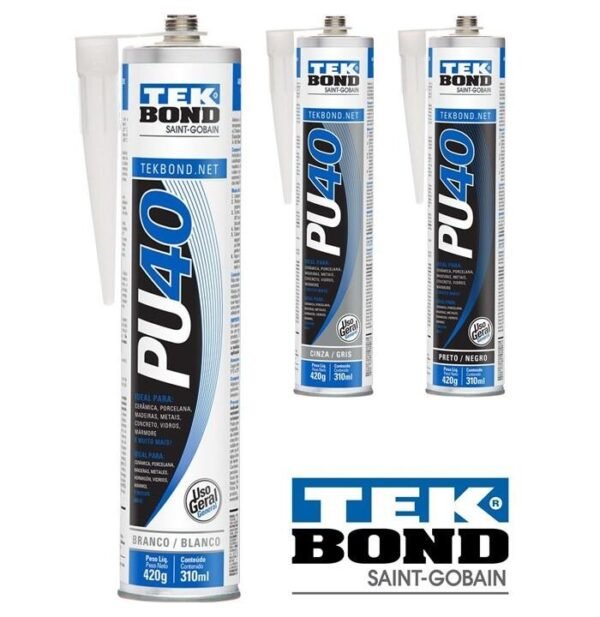 Adesivo Poliuretano Pu40 420Gr Tekbond