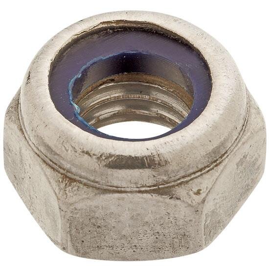 Porca Travante com Nylon Inox 304 Polegada