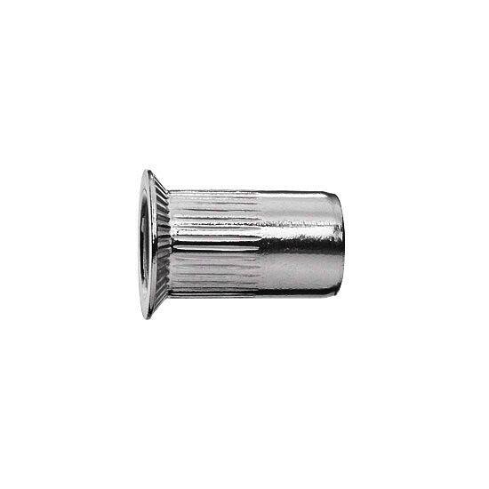 Rebite com Rosca Cabeça Chanfrada Inox