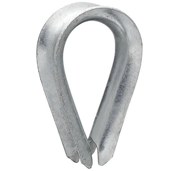 Sapatilha para Cabo em Aço Zincado