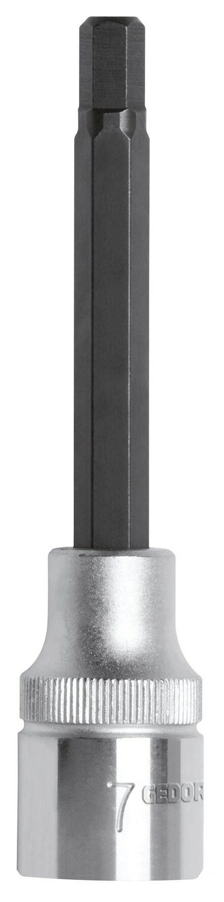 Soquete Allen Encaixe 1/2 Longo Metrico Gedore Red