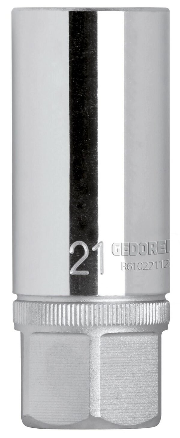 Soquete Sextavado Encaixe 1/2 Longo para Vela Gedore Red